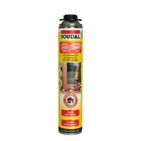 Пистолетная монтажная пена Soudal, желтая