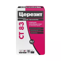 Клей для минераловатных плит Церезит CT 83, 25кг