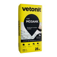 Клей Ветонит Мозаик, 25 кг