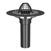 Воронка кровельная без обогрева TERMOCLIP ВФ 160х450 мм