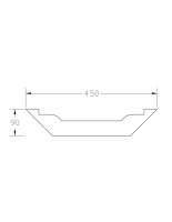 Ствол колонны ForPRO СК5-450x90