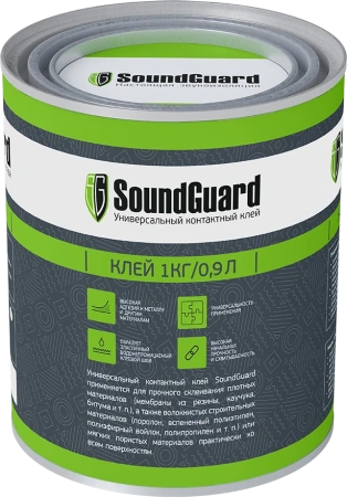 Универсальный контактный клей SoundGuard, 1 кг