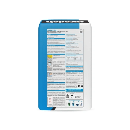 Клей для плитки Церезит CM 9, 25кг