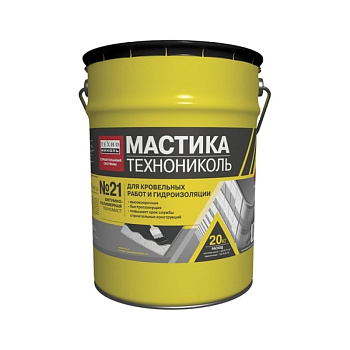 Мастика кровельная Технониколь Техномаст №21, 20кг